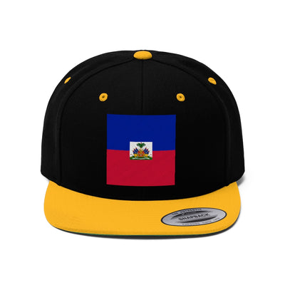 HAITI Unisex Flat Bill Hat