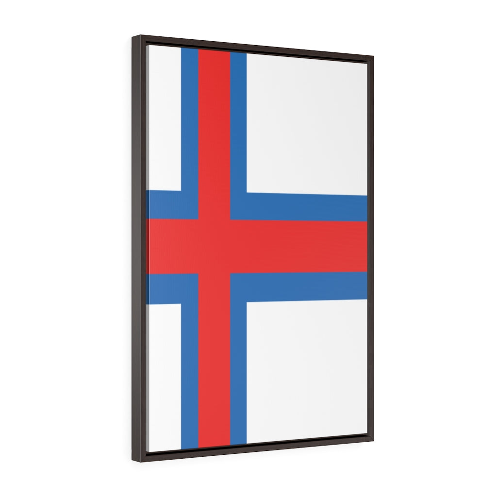 FAROE Vertical Framed Premium Gallery Wrap Canvas