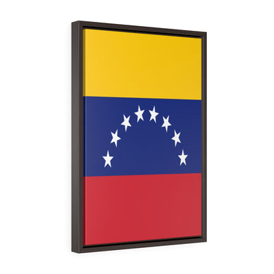 VENEZUELA Vertical Framed Premium Gallery Wrap Canvas