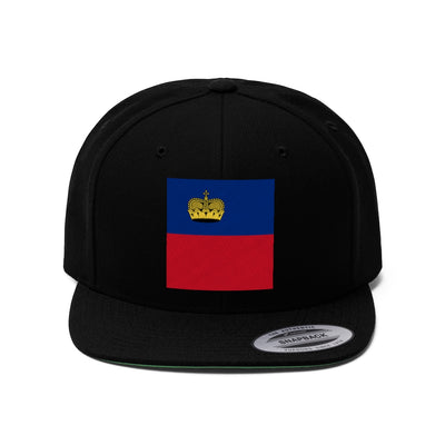 LIECHTENSTEIN Unisex Flat Bill Hat