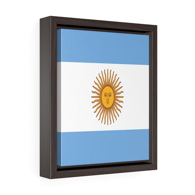 ARGENTINA Vertical Framed Premium Gallery Wrap Canvas