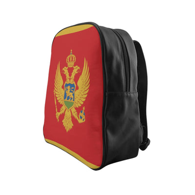 MONTENEGRO FLAG School Backpack