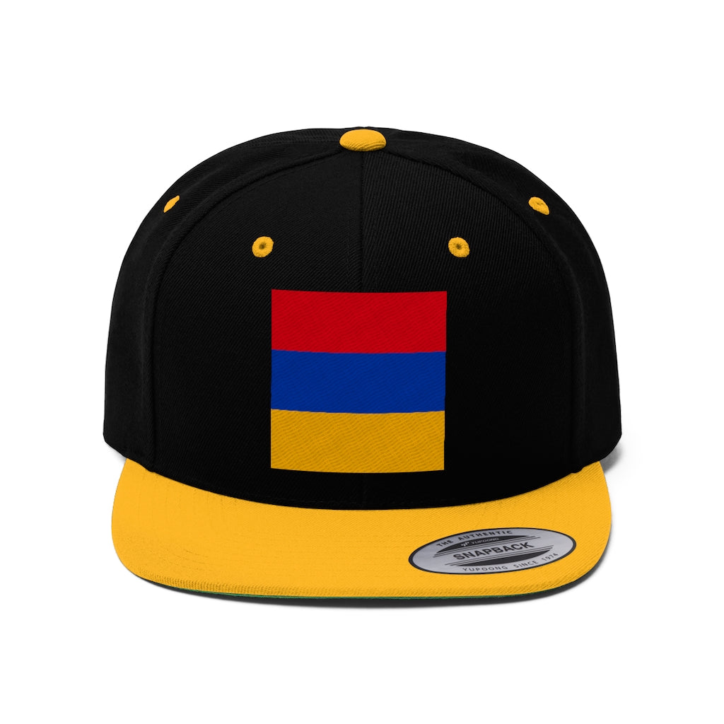 ARMENIA Unisex Flat Bill Hat