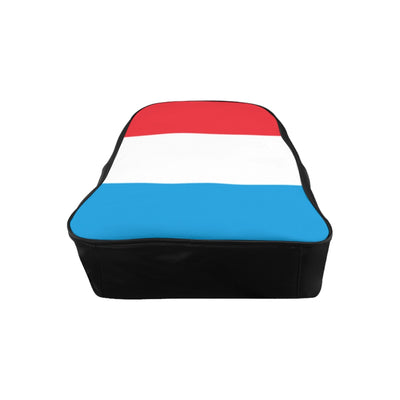 LUXEMBOURG FLAG School Backpack