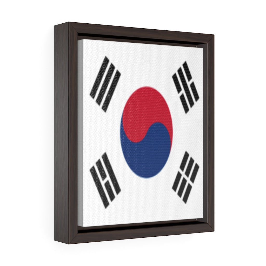 SOUTH KOREA Vertical Framed Premium Gallery Wrap Canvas