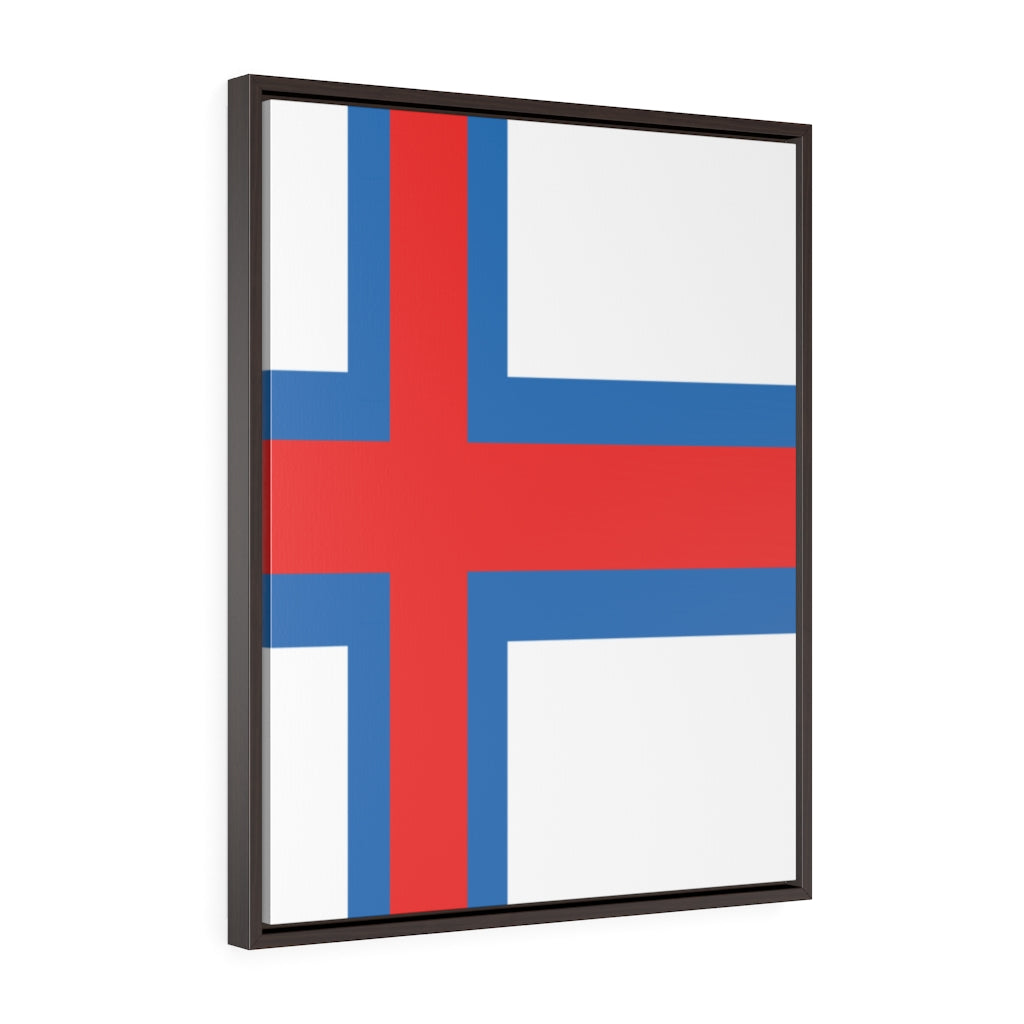 FAROE Vertical Framed Premium Gallery Wrap Canvas