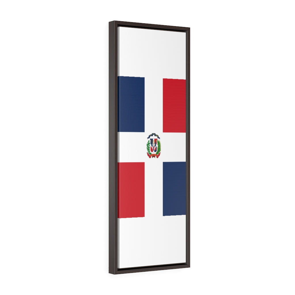 DOMINICAN REPUBLIC Vertical Framed Premium Gallery Wrap Canvas