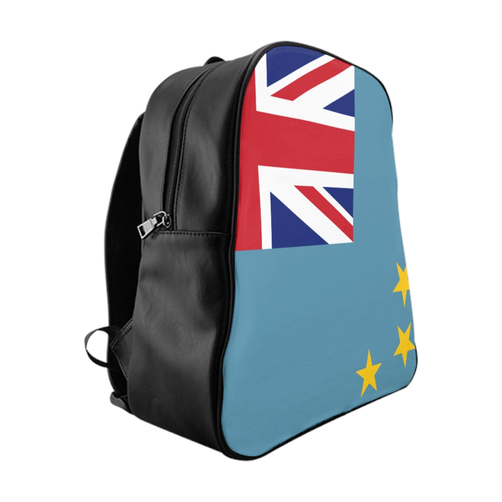 TUVALU FLAG School Backpack