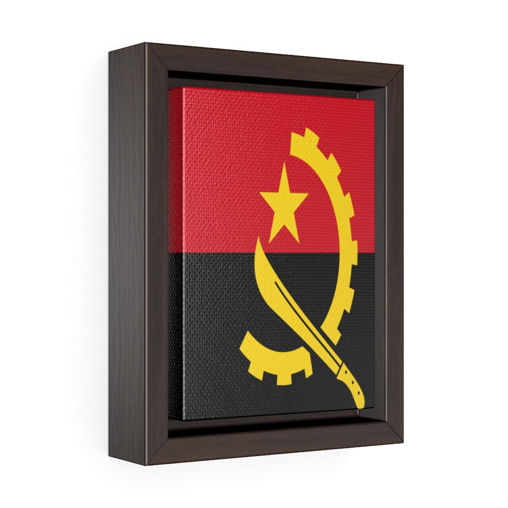 ANGOLA Vertical Framed Premium Gallery Wrap Canvas