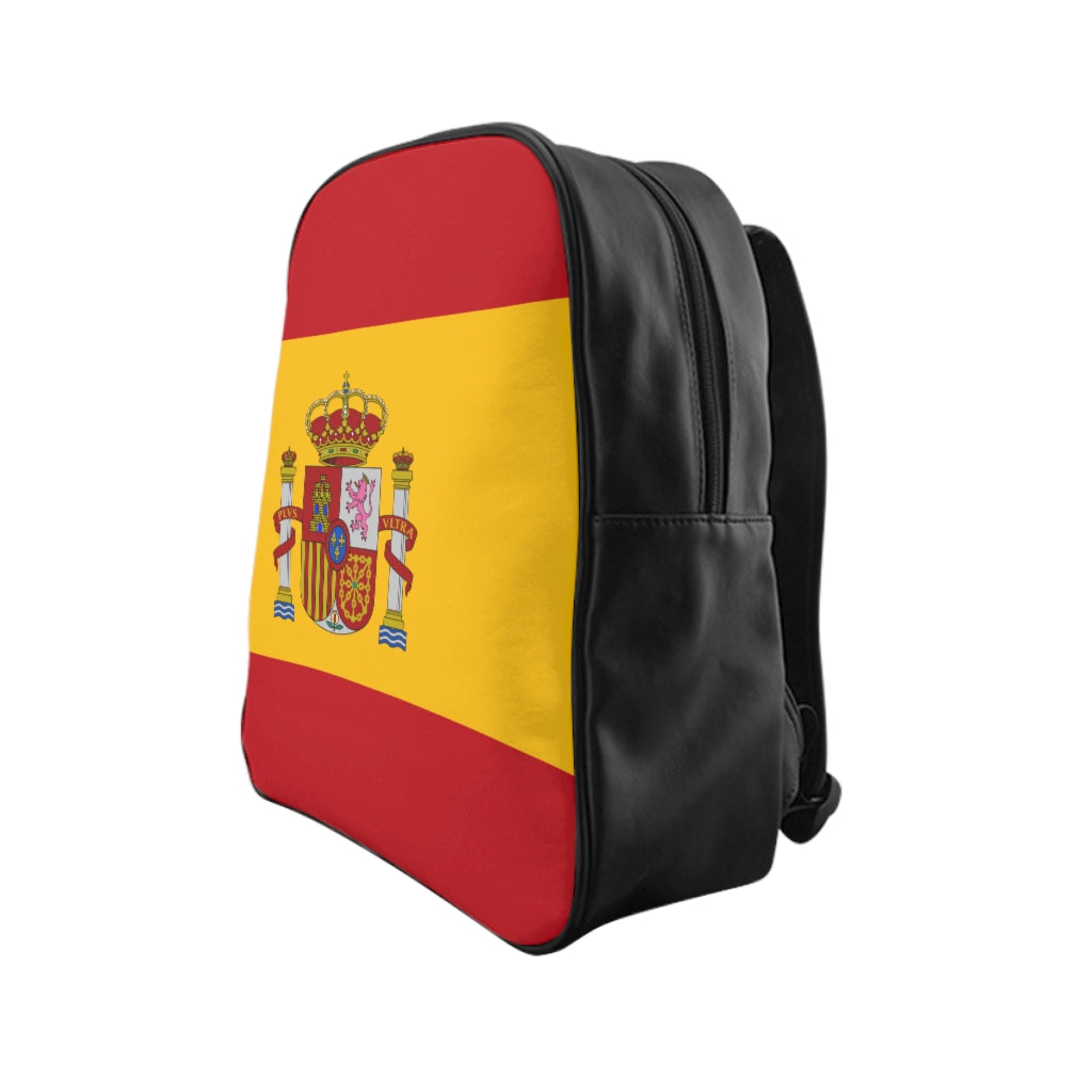 SPAIN FLAG School Backpack