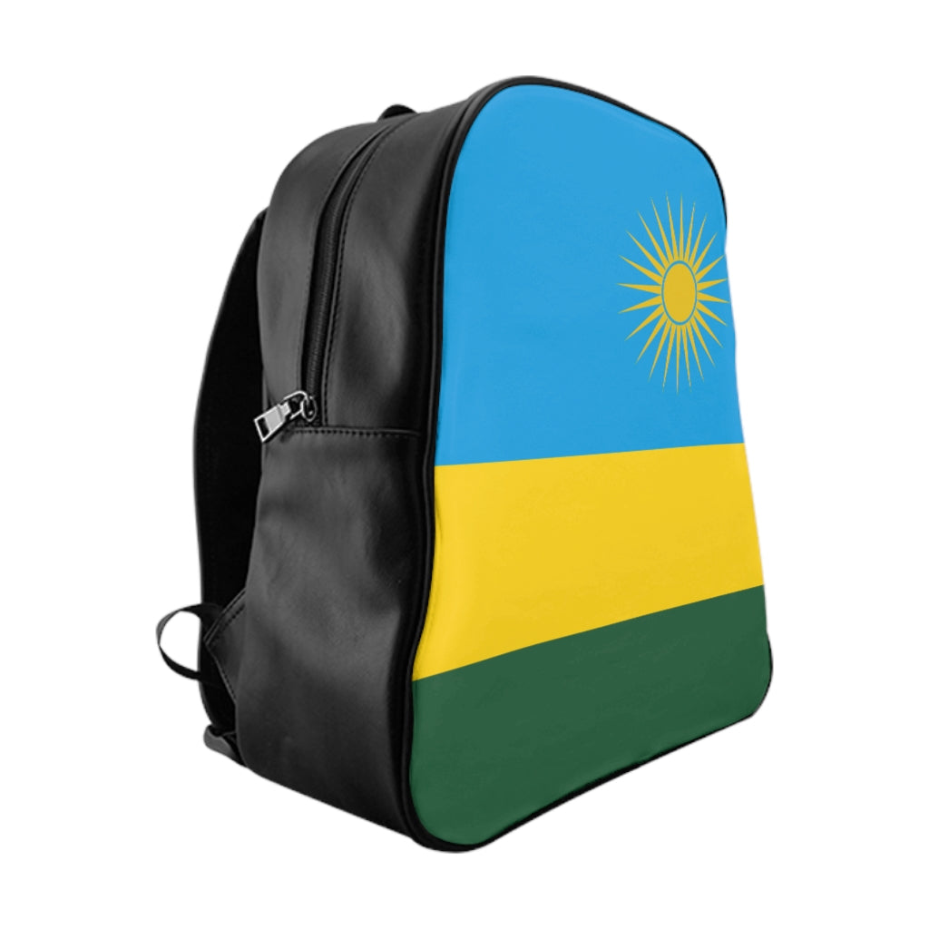 RWANDA FLAG School Backpack