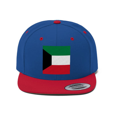 KUWAIT Unisex Flat Bill Hat