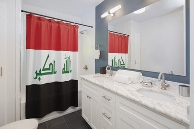 IRAQ Shower Curtains