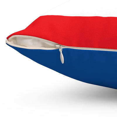 Thailand flag Spun Polyester Square Pillow