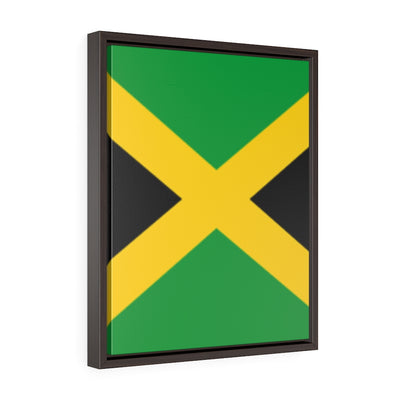 JAMAICA Vertical Framed Premium Gallery Wrap Canvas