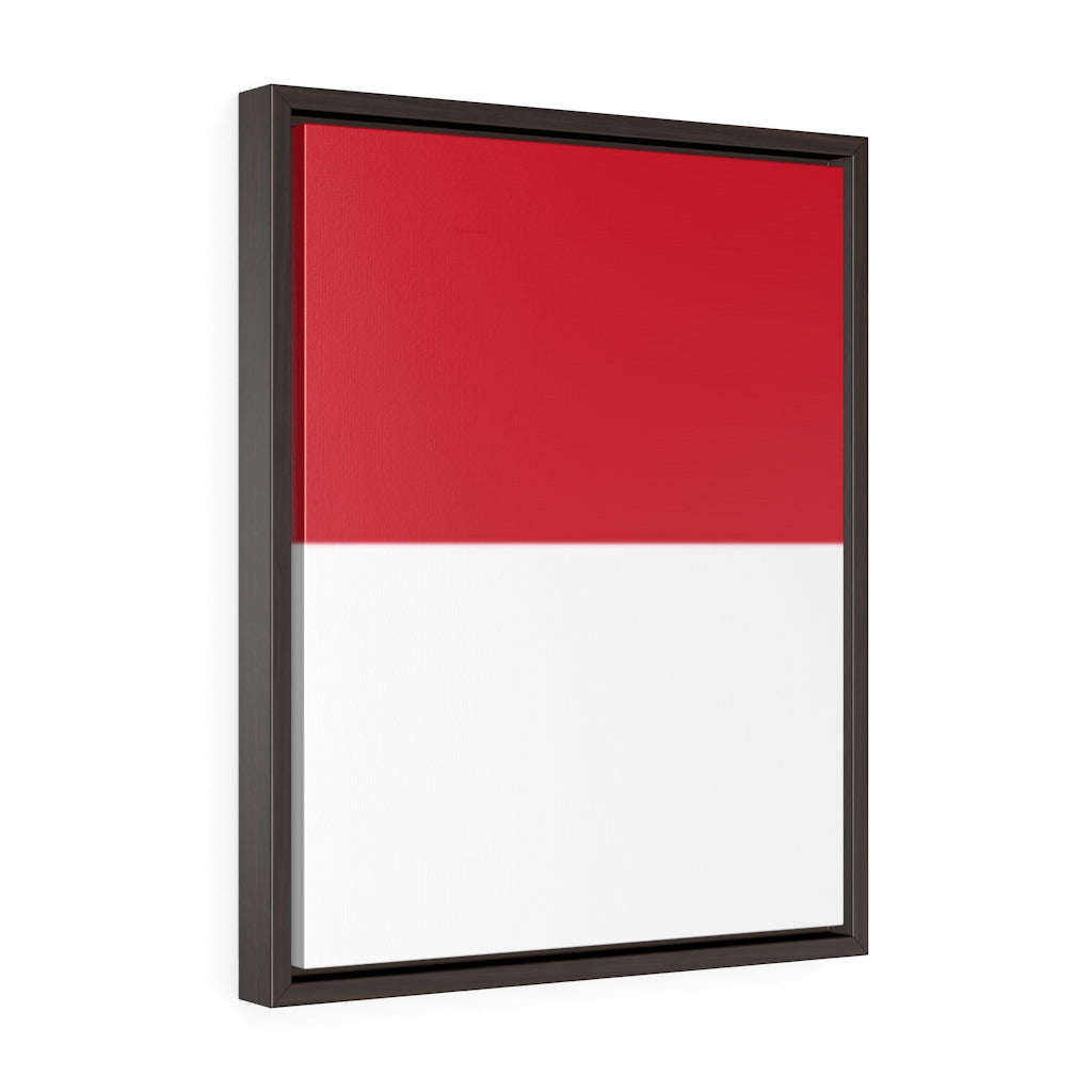 MONACO Vertical Framed Premium Gallery Wrap Canvas