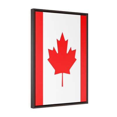 Canada Vertical Framed Premium Gallery Wrap Canvas