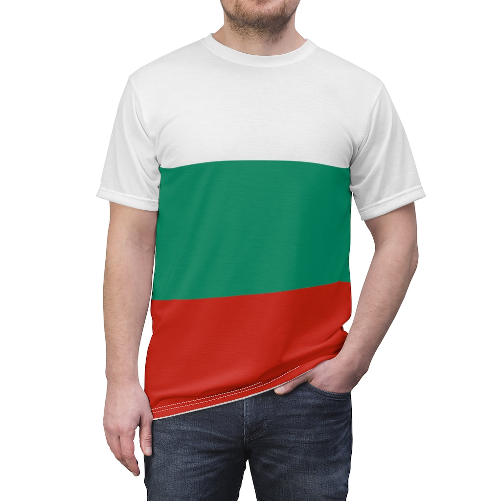 Bulgaria Unisex AOP Cut & Sew Tee