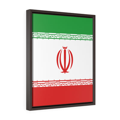 IRAN Vertical Framed Premium Gallery Wrap Canvas