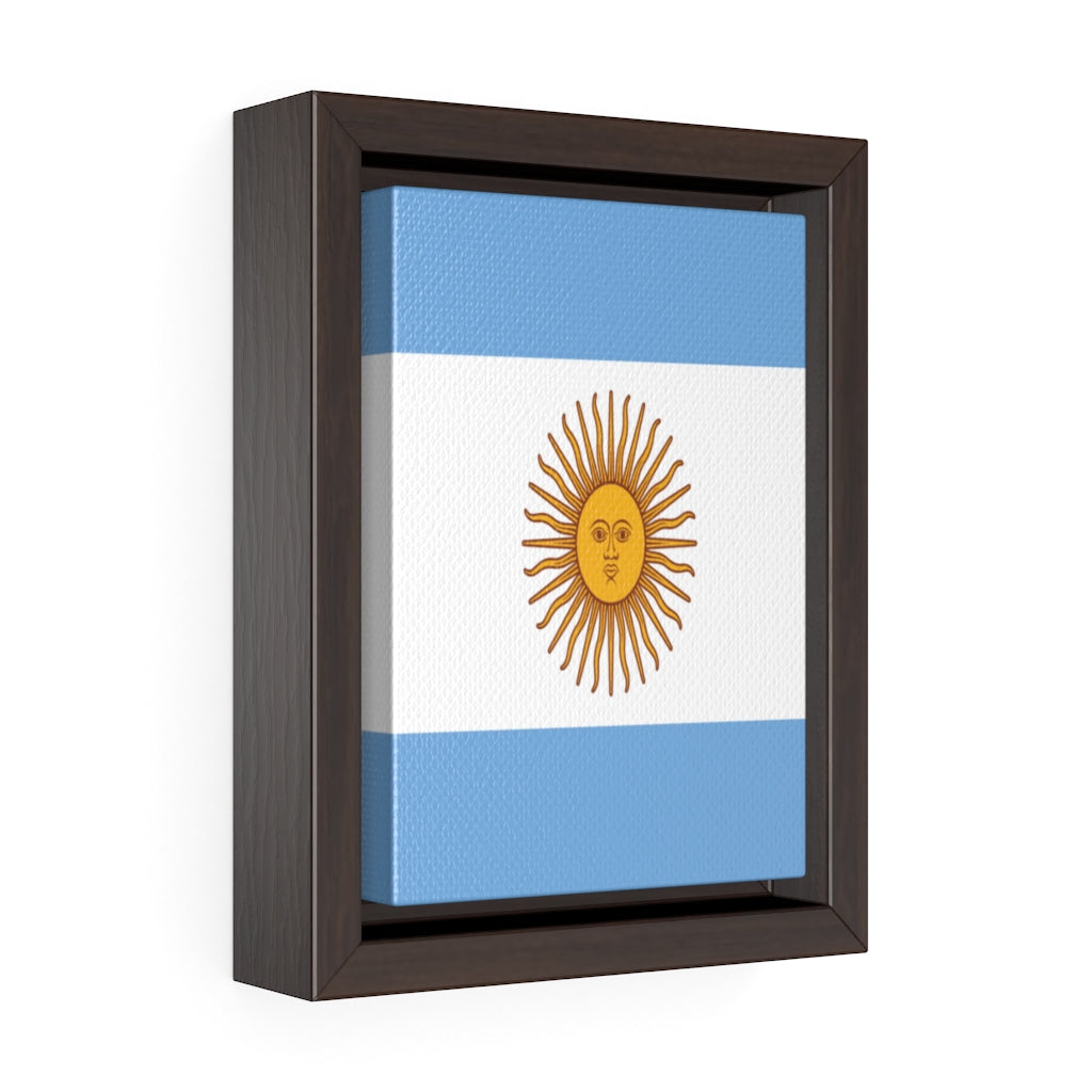 ARGENTINA Vertical Framed Premium Gallery Wrap Canvas