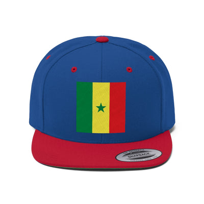 SENEGAL Unisex Flat Bill Hat