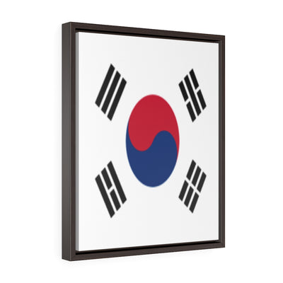 SOUTH KOREA Vertical Framed Premium Gallery Wrap Canvas