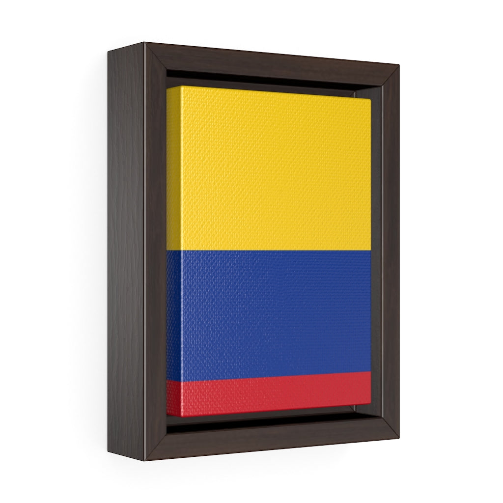 COLOMBIA Vertical Framed Premium Gallery Wrap Canvas