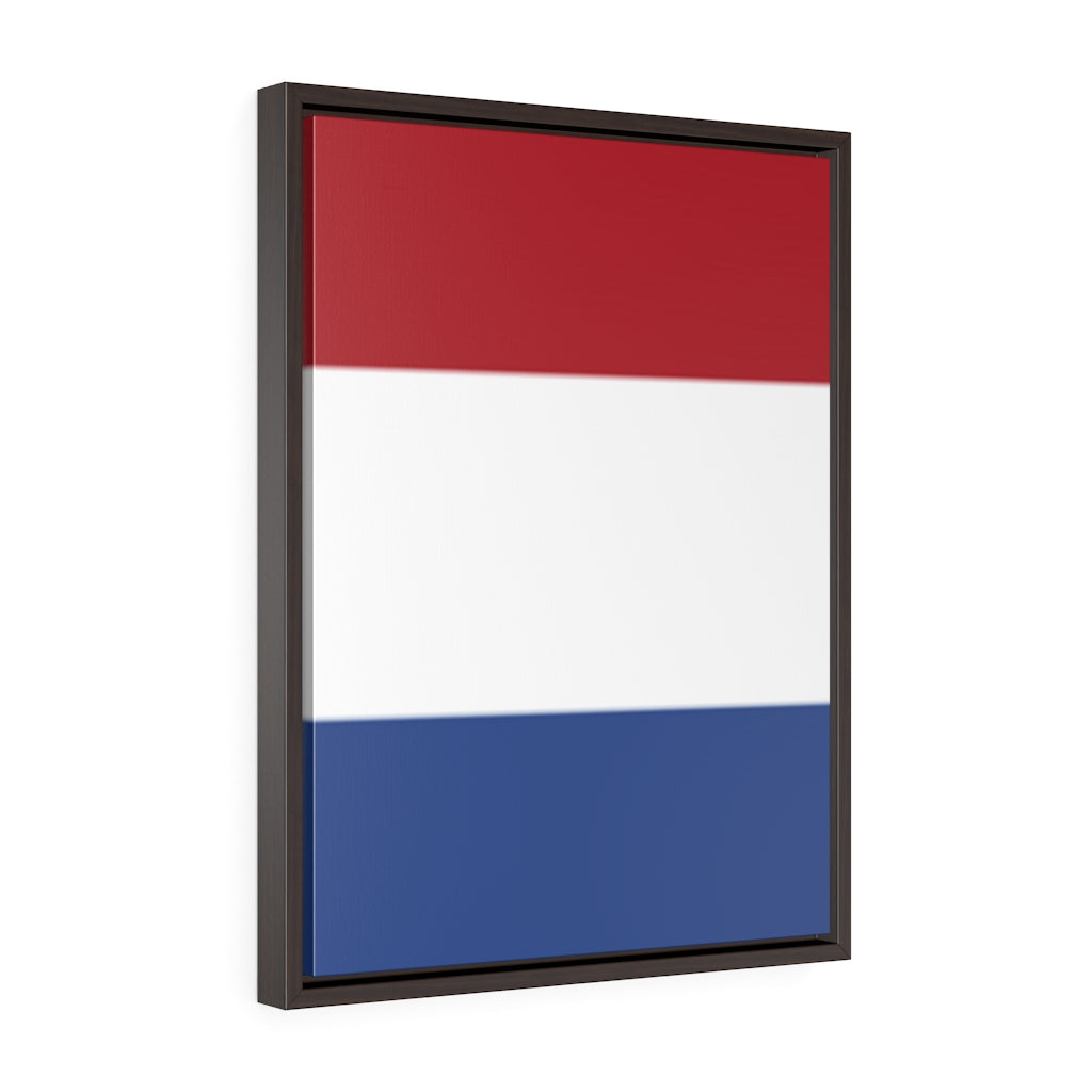 NETHERLANDS Vertical Framed Premium Gallery Wrap Canvas