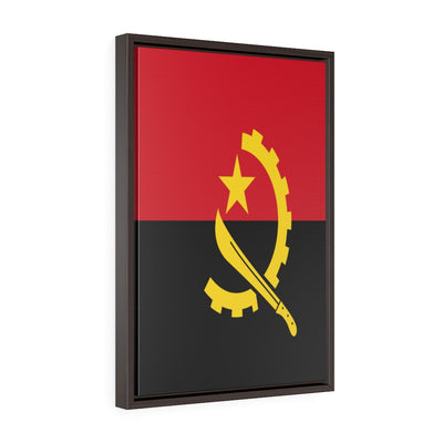 ANGOLA Vertical Framed Premium Gallery Wrap Canvas