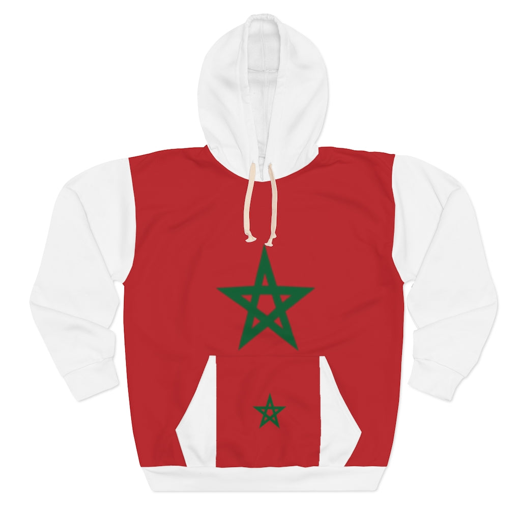 Morocco AOP Unisex Pullover Hoodie