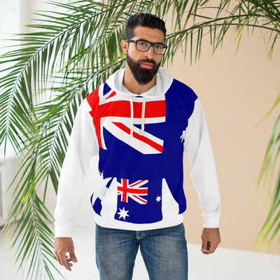 Australia AOP Unisex Pullover Hoodie