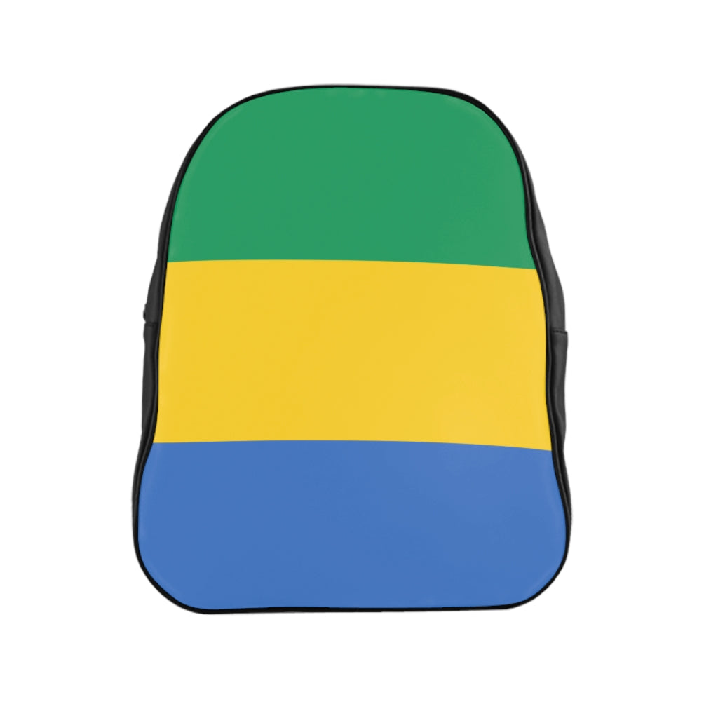 GABON FLAG School Backpack