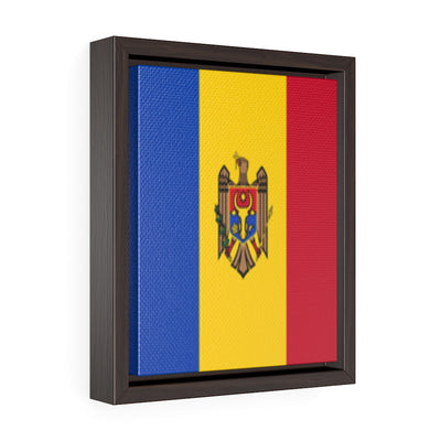 MOLDOVA Vertical Framed Premium Gallery Wrap Canvas