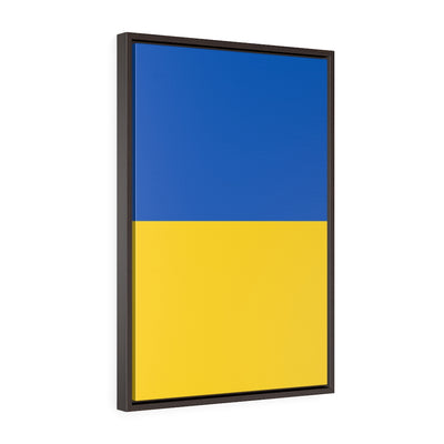 UKRAINE Vertical Framed Premium Gallery Wrap Canvas