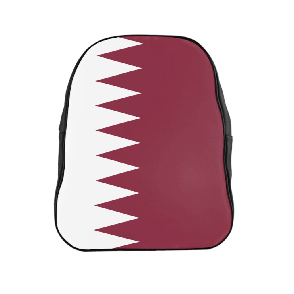 QATAR FLAG School Backpack