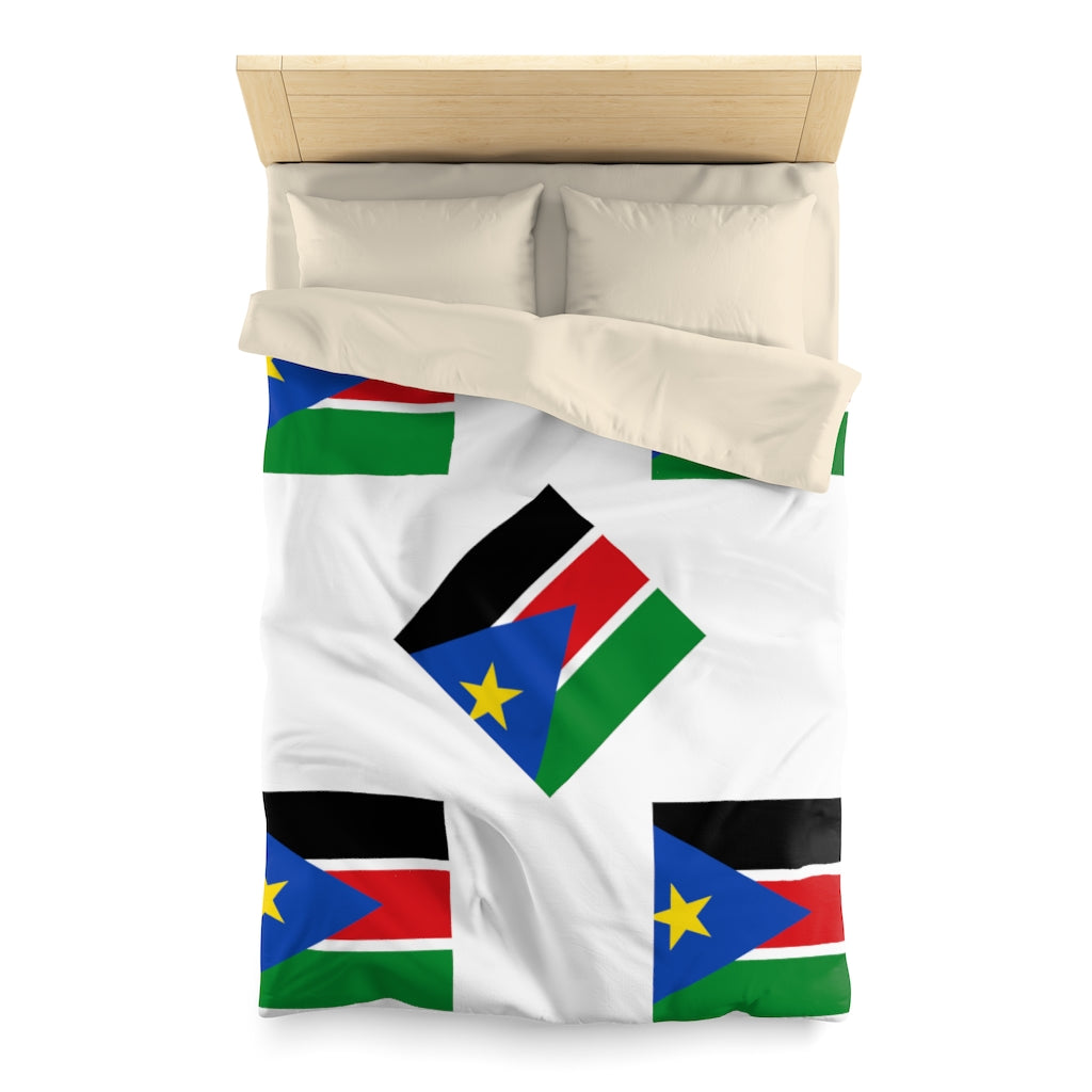 SOUTH SUDAN Microfiber Duvet Cover