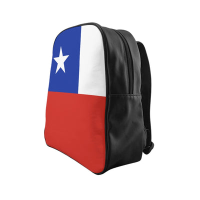 CHILE FLAG School Backpack