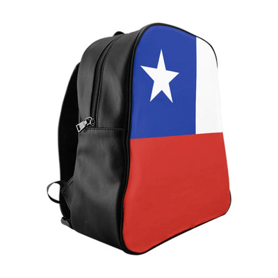 CHILE FLAG School Backpack