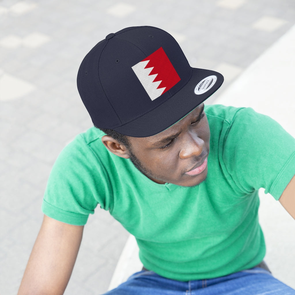 BAHRAIN Unisex Flat Bill Hat