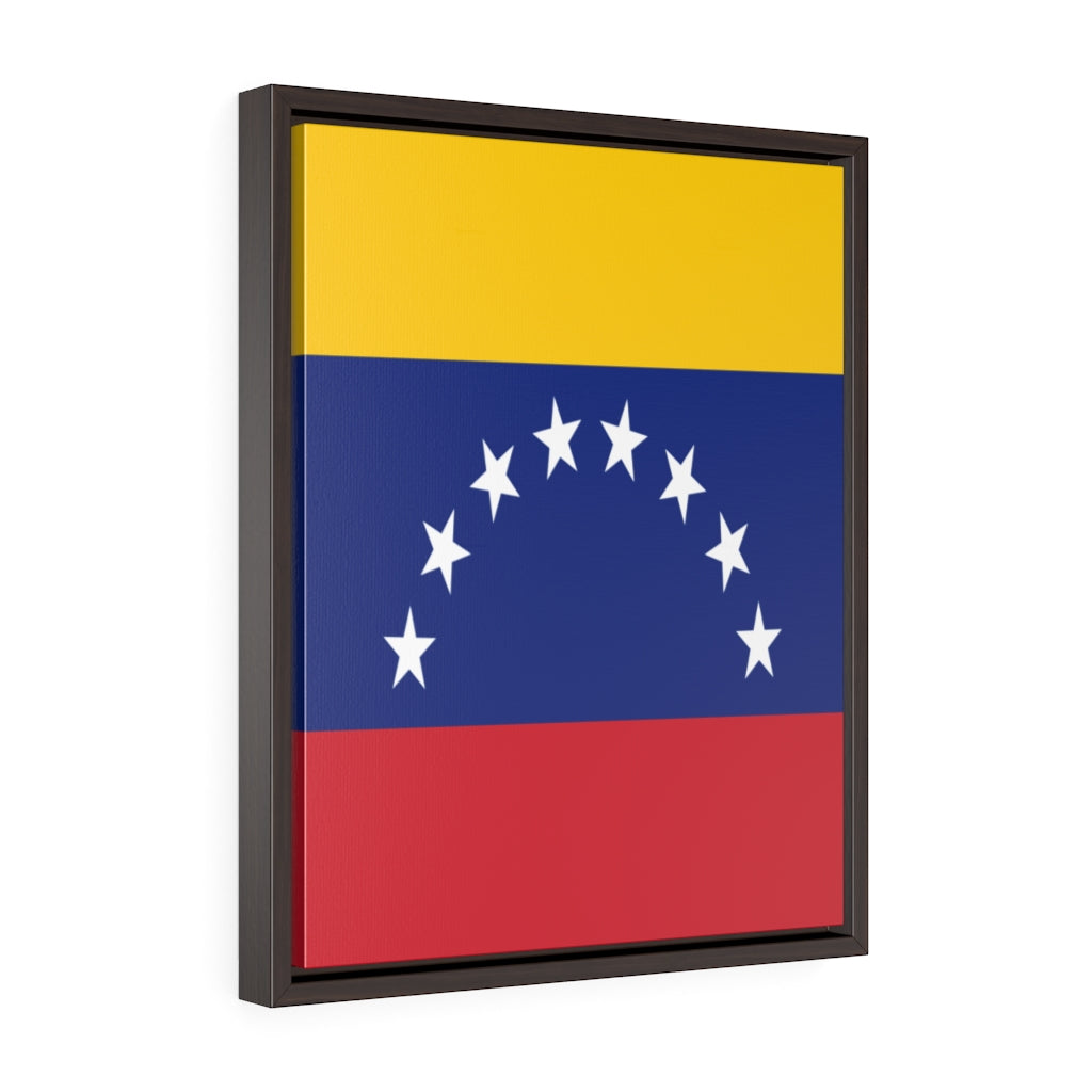 VENEZUELA Vertical Framed Premium Gallery Wrap Canvas