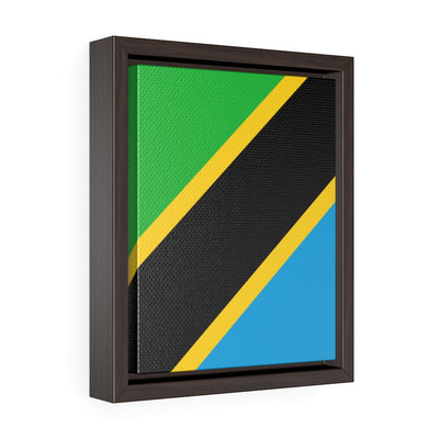 TANZANIA Vertical Framed Premium Gallery Wrap Canvas