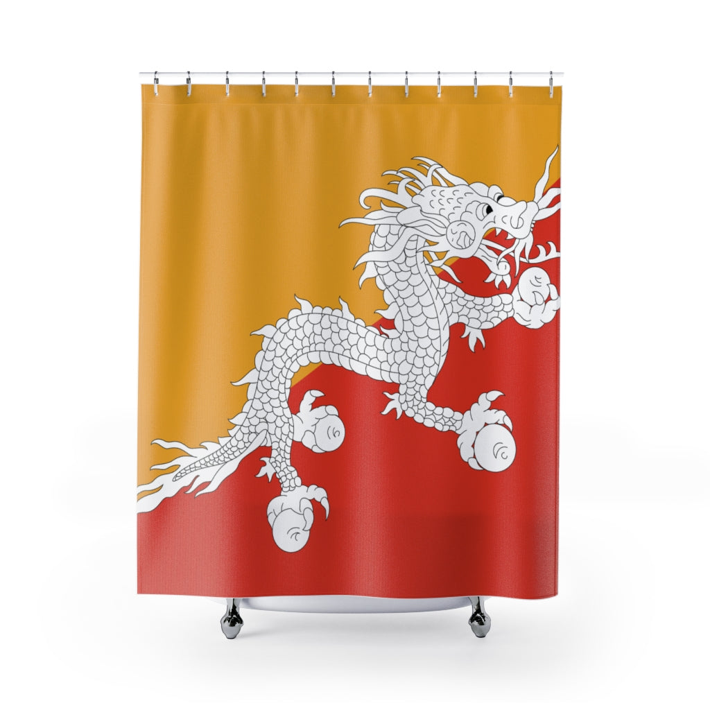 BHUTAN Shower Curtains