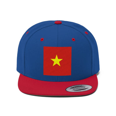 VIETNAM Unisex Flat Bill Hat