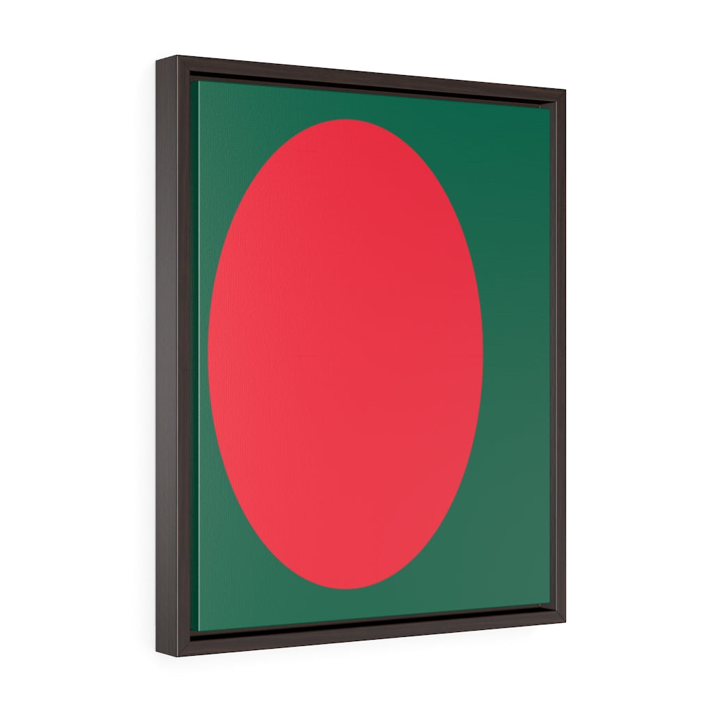 BANGLADESH Vertical Framed Premium Gallery Wrap Canvas