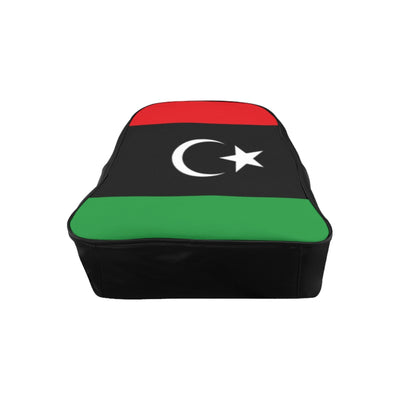 LIBYA FLAG School Backpack