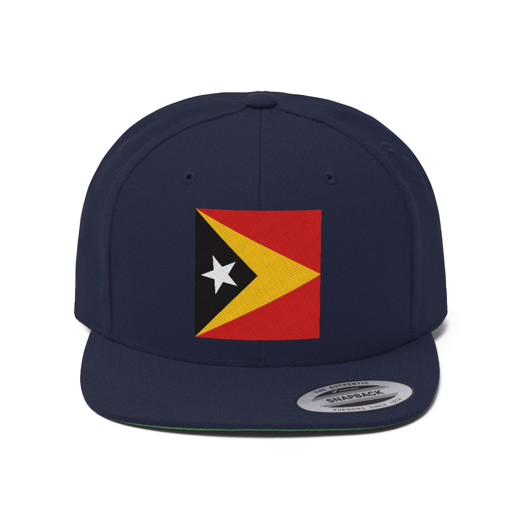 EAST TIMOR Unisex Flat Bill Hat