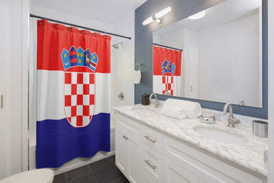 CROATIA Shower Curtains