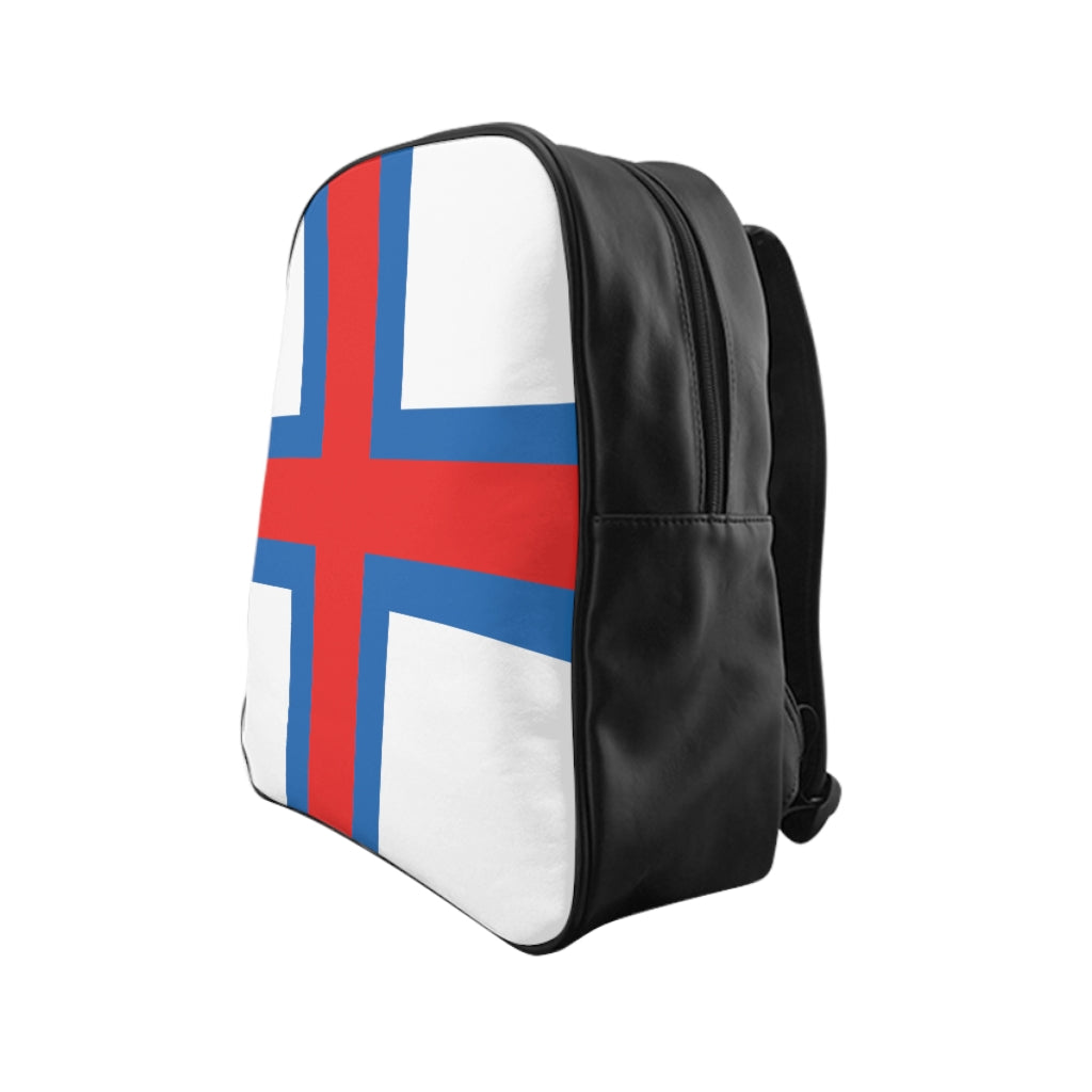 FAROE ISLANDS FLAG School Backpack