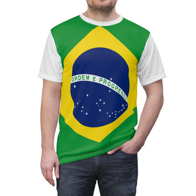 Brazil Unisex AOP Cut & Sew Tee