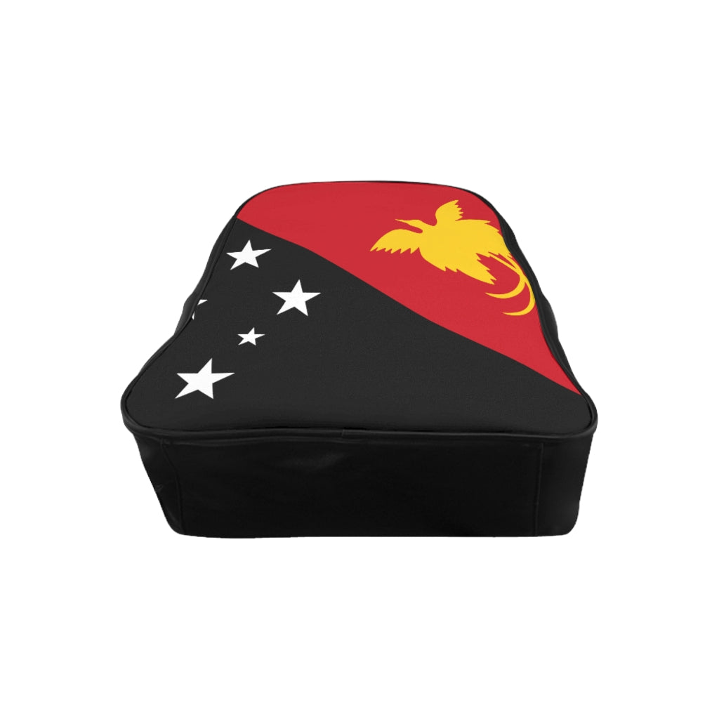 PAPUA GUINEA FLAG School Backpack